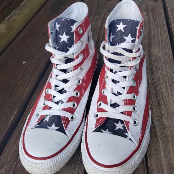 converse shoes american flag
